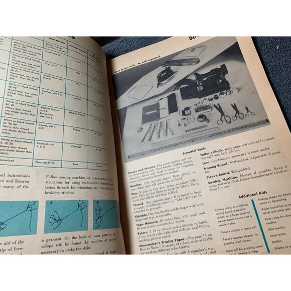 Simplicity Sewing Book Vintage 1953 Featuring Simplicity Unit System Of Sewing P - Picture 3 of 9